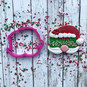 Santa Face Plaque Cookie Cutter