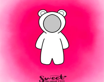 Bear Onesie Cookie Cutter