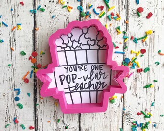 Popcorn Banne Cookie Cutter