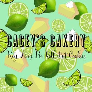 Przepis na ciasto Key Lime Pie Roll Out z Cacey's Cakery — wersja cyfrowa/PDF