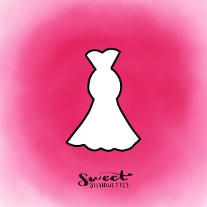 Wedding Dress 1 Cookie Cutter
