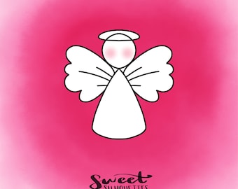 Wood Angel Cookie Cutter
