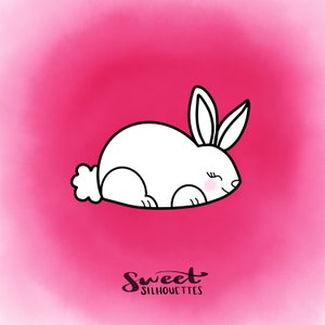 Sleeping Bunny Cookie Cutter