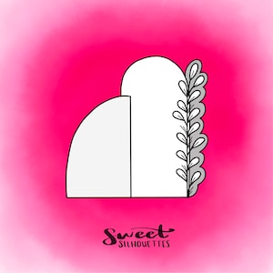 Double Arch with Greenery &#39;23 Cookie Cutter