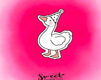Party Goose Cookie Cutter