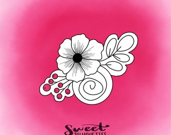 Floral Cluster #4 Cutter