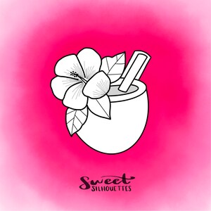 Coconut Drink Cookie Cutter