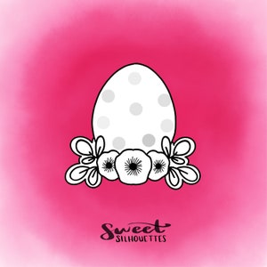Floral Egg 2021 Cookie Cutter