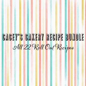 Cacey's Cakery- All 22 Recipe Bundle