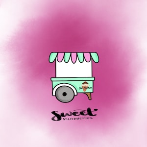 Ice Cream Stand Cookie Cutter