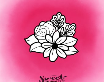 Flower Cluster #2 Cookie Cutter