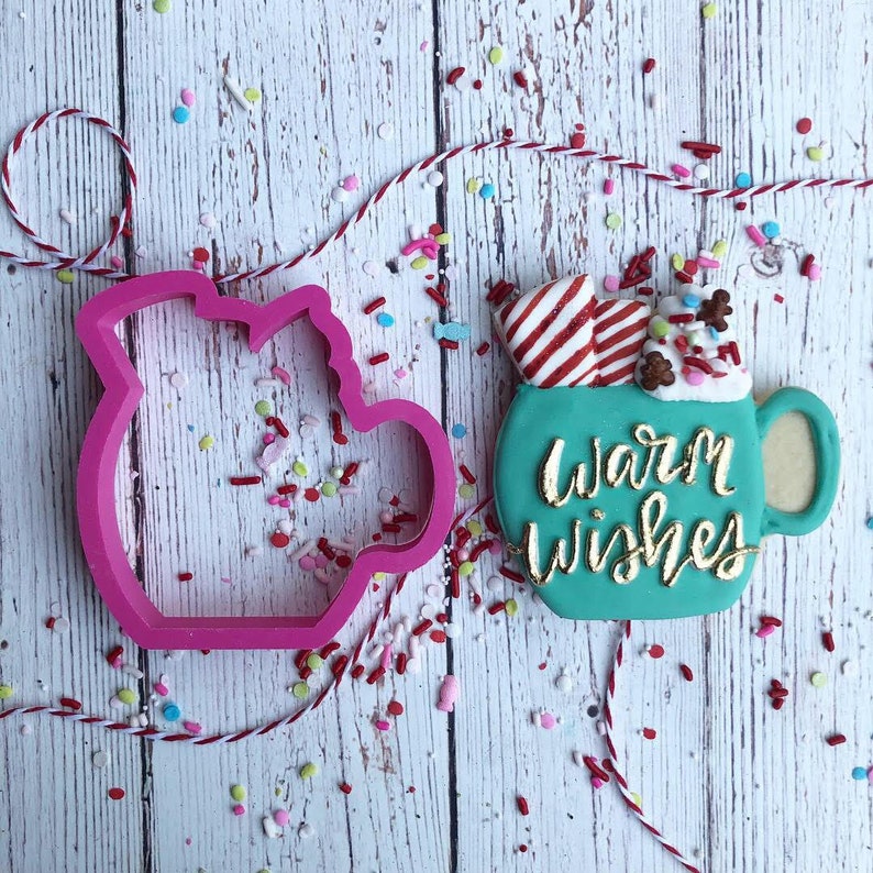 Cwc Cookie Cutter Mug Christmas Mug Cookie Cutter - Etsy