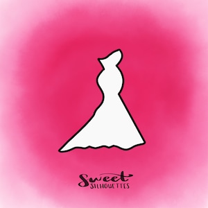 Wedding Dress 2 Cookie Cutter