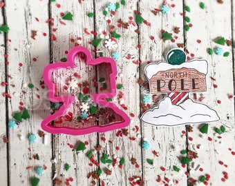 North Pole Cookie Cutter