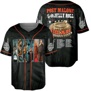 Malone Rap Music 2025 Camiseta de béisbol, Camiseta de rapero Posty
