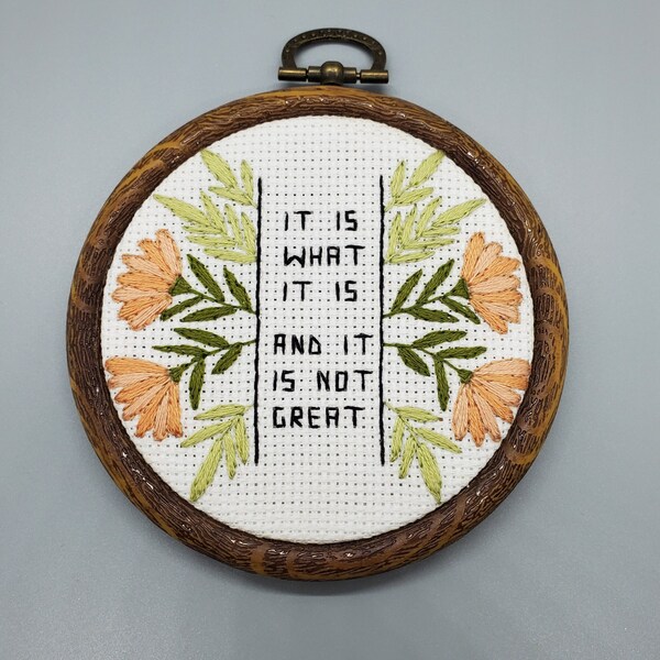 It is what it is, and it is not great/ hand stitched/ ready to ship