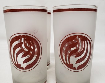 Culver Frosted Glass Etsy