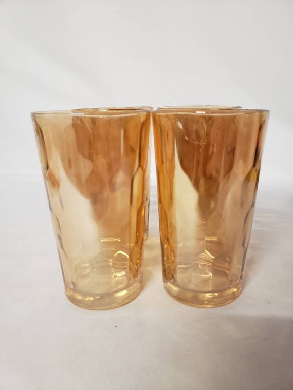 vintage libbey holly drinking glasses