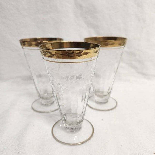 Gold Rimmed Glasses Etsy