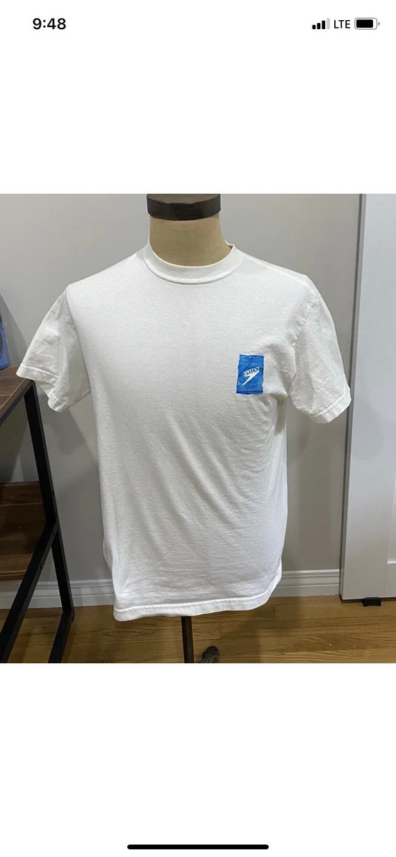 Speedo Vintage Shirt : Speedo Swim Shirt Mens Splice With Mesh Rashguard