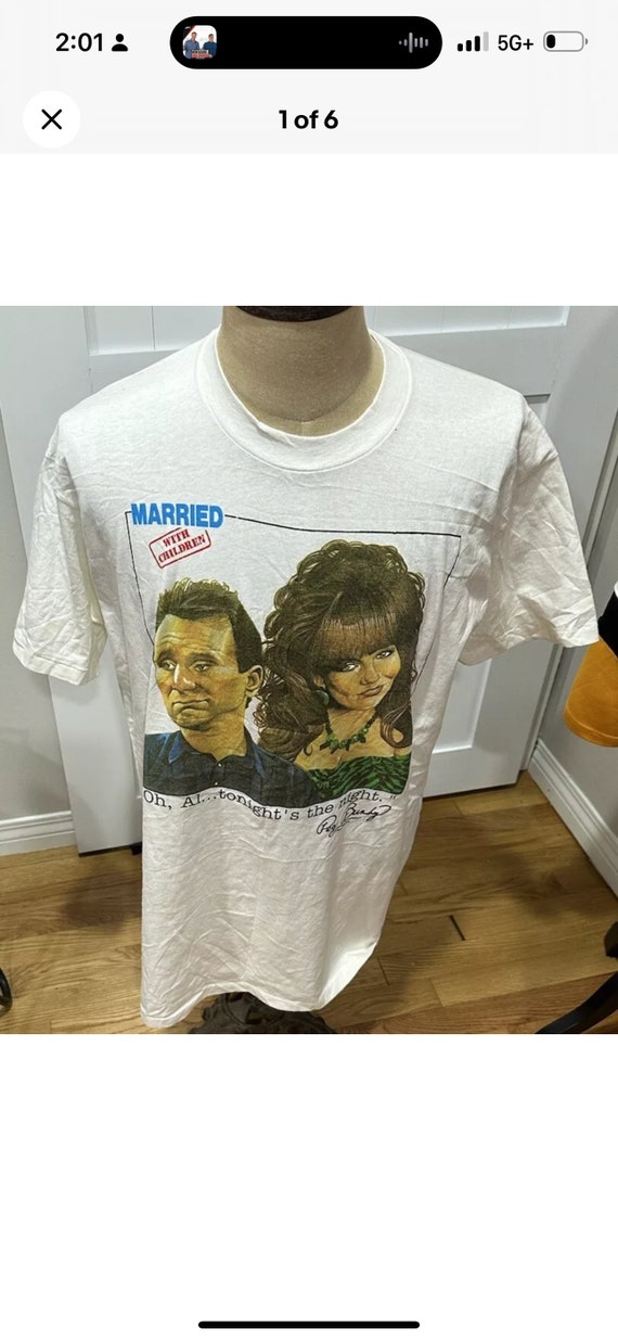 Vintage 80’s Married With Children White AL & Peg 