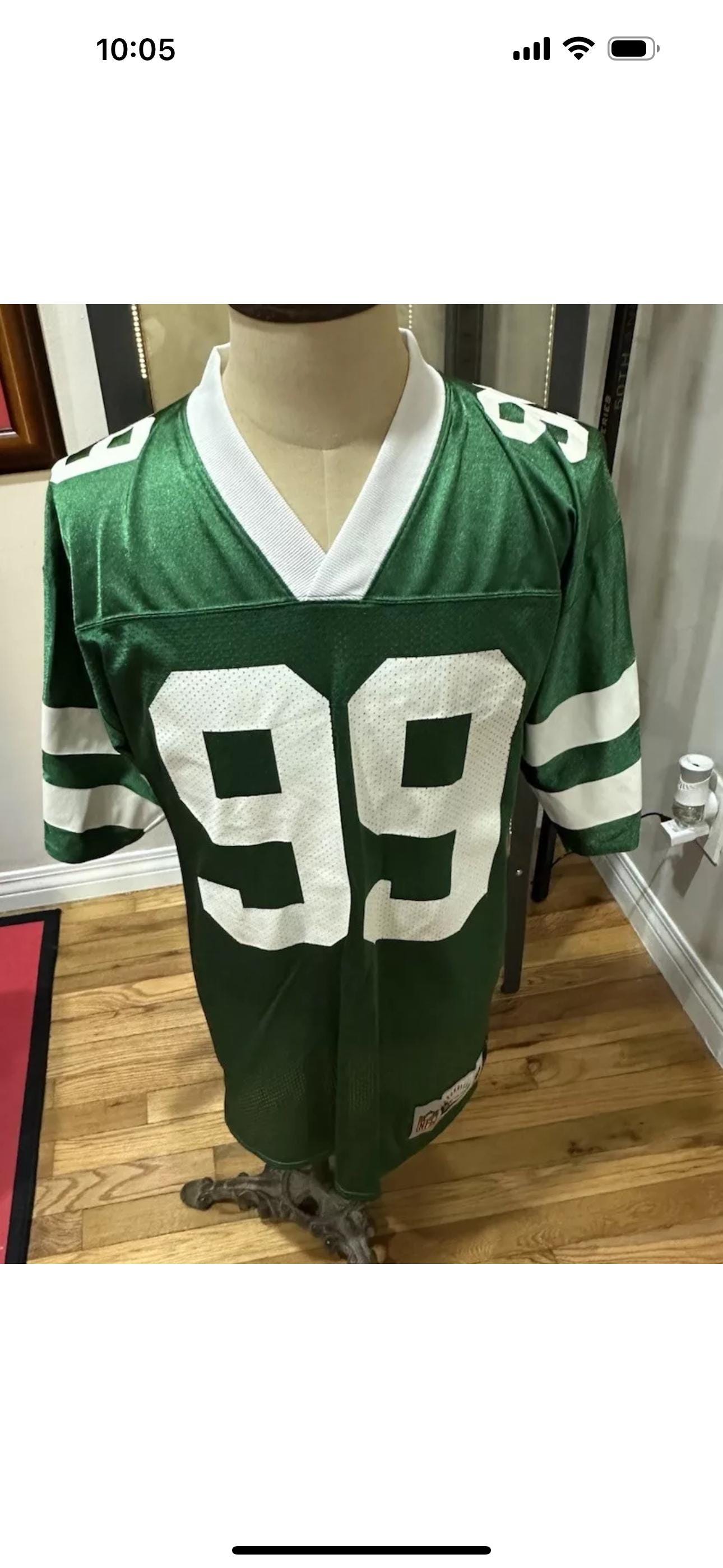 New York Jets ユニフォーム 89 Reebok L Reebok Premier NFL Jersey New York Jets Brett Favre White sz