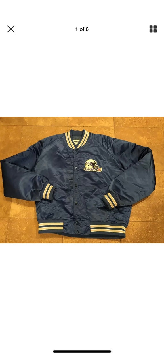 Vintage Chalkline Seattle Seahawks Stitched Lined