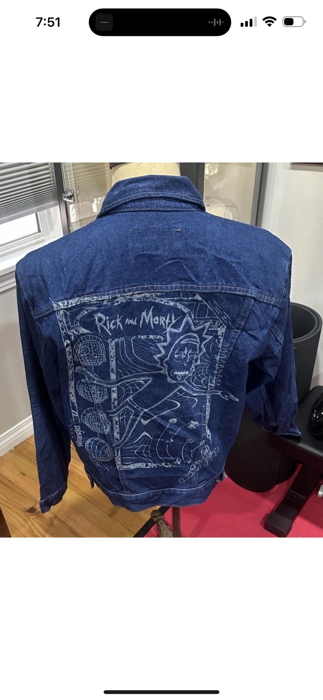 Wrangler Rick and Morty Authentic Western Denim Jacket Men/adult M - Etsy
