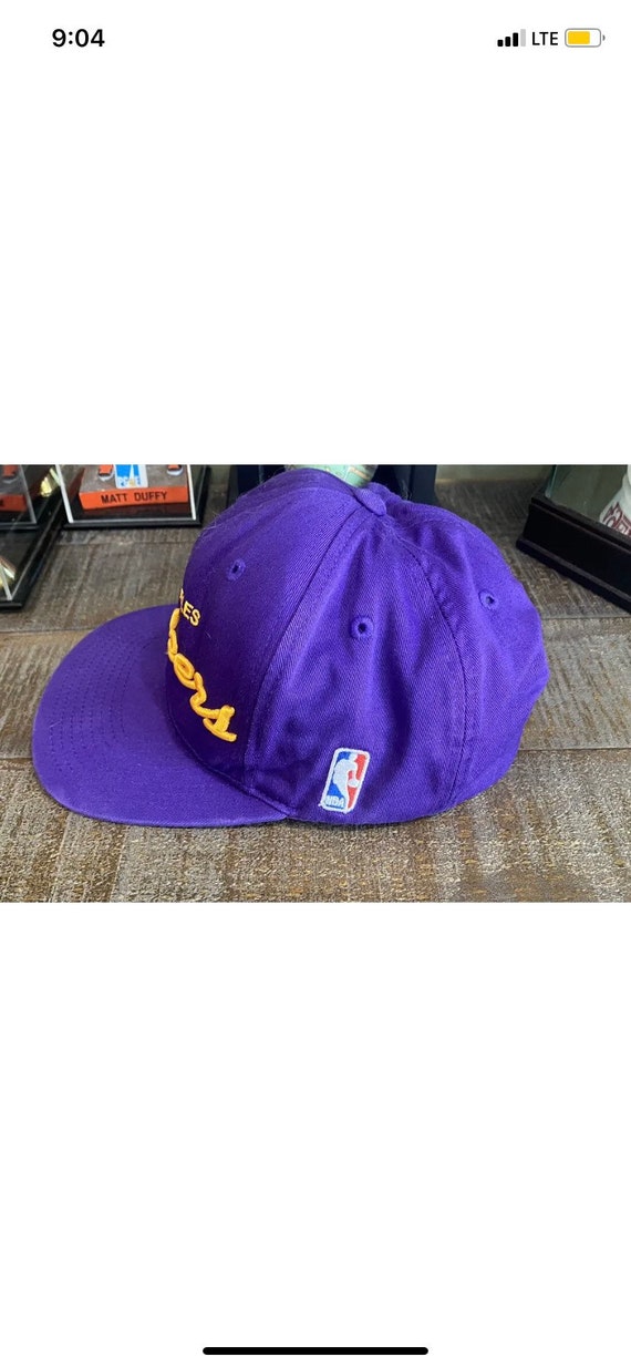 Vintage Adidas NBA Los Angeles Lakers Anniversary Draft Snapback