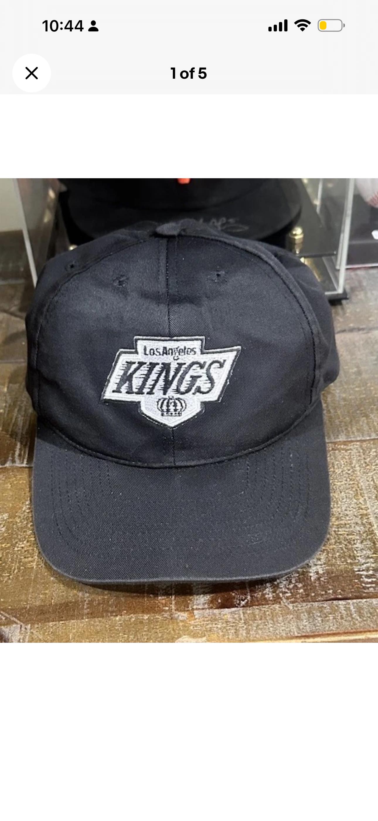 Maillot Los Angeles Casquette Snapback En Laine Vintage - Los Angeles Kings Années 90 - American Needle Casquette New York