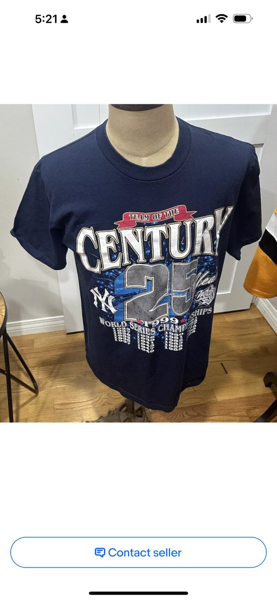 Vintage New York Yankees 1999 World Series Champio