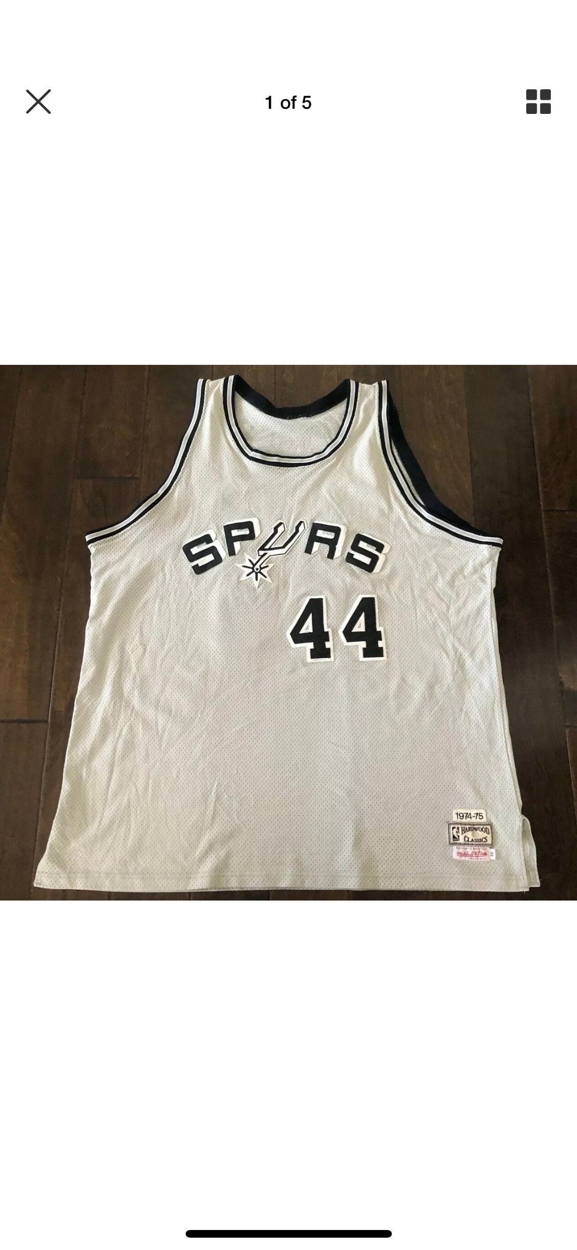 4xl spurs jersey