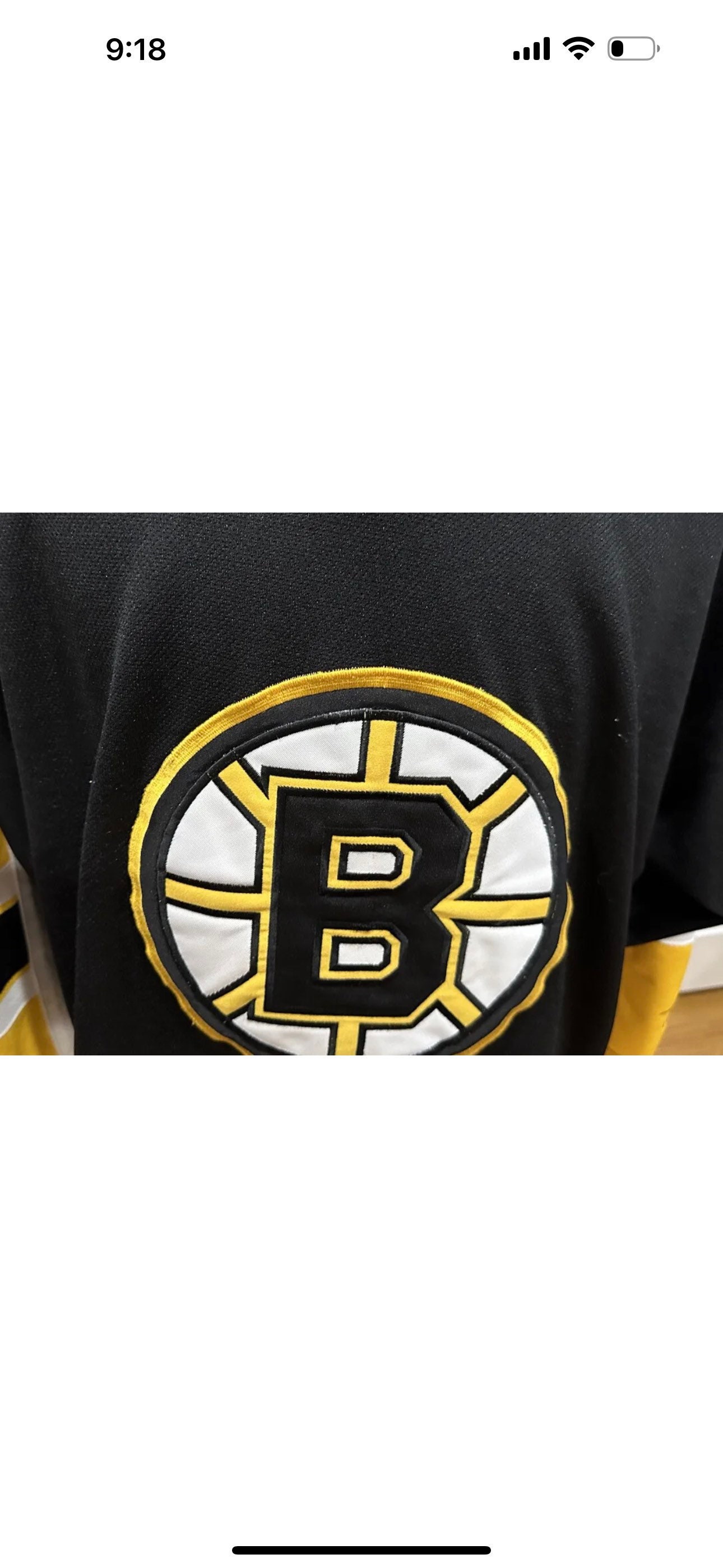 RARE Vtg 90s NHL Pro Player Boston Bruins Jersey Mens XL Hockey Sewn  Stitched