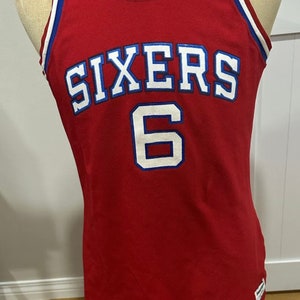 JULIUS ERVING DR J CUSTOM NEW YORK NETS JERSEY ABA