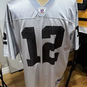 Vintage Reebok Oakland Raiders Rich Gannon Silver Alternate NFL