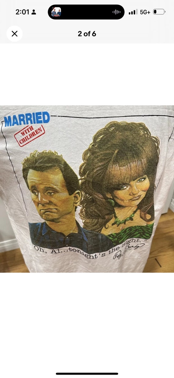 Vintage 80’s Married With Children White AL & Peg… - image 2