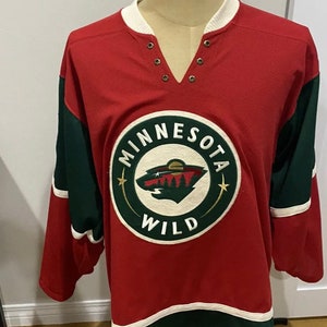 Y2K Minnesota Wild NHL Gaborik Hockey Jersey Size 2XL 