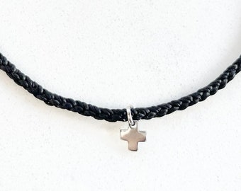 Small Cross bracelet, First Communion gift, Gift for Catechist, Catholic gift teens, Catholic Friendship bracelet