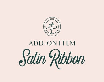 3/8" Satin Ribbon Spool (for gift tags)