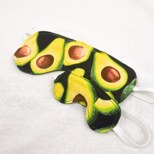 Mini Pet Sleep Mask/ Eye Mask, Relaxation - Avocado ****LARGEMASK NOT INCLUDED****