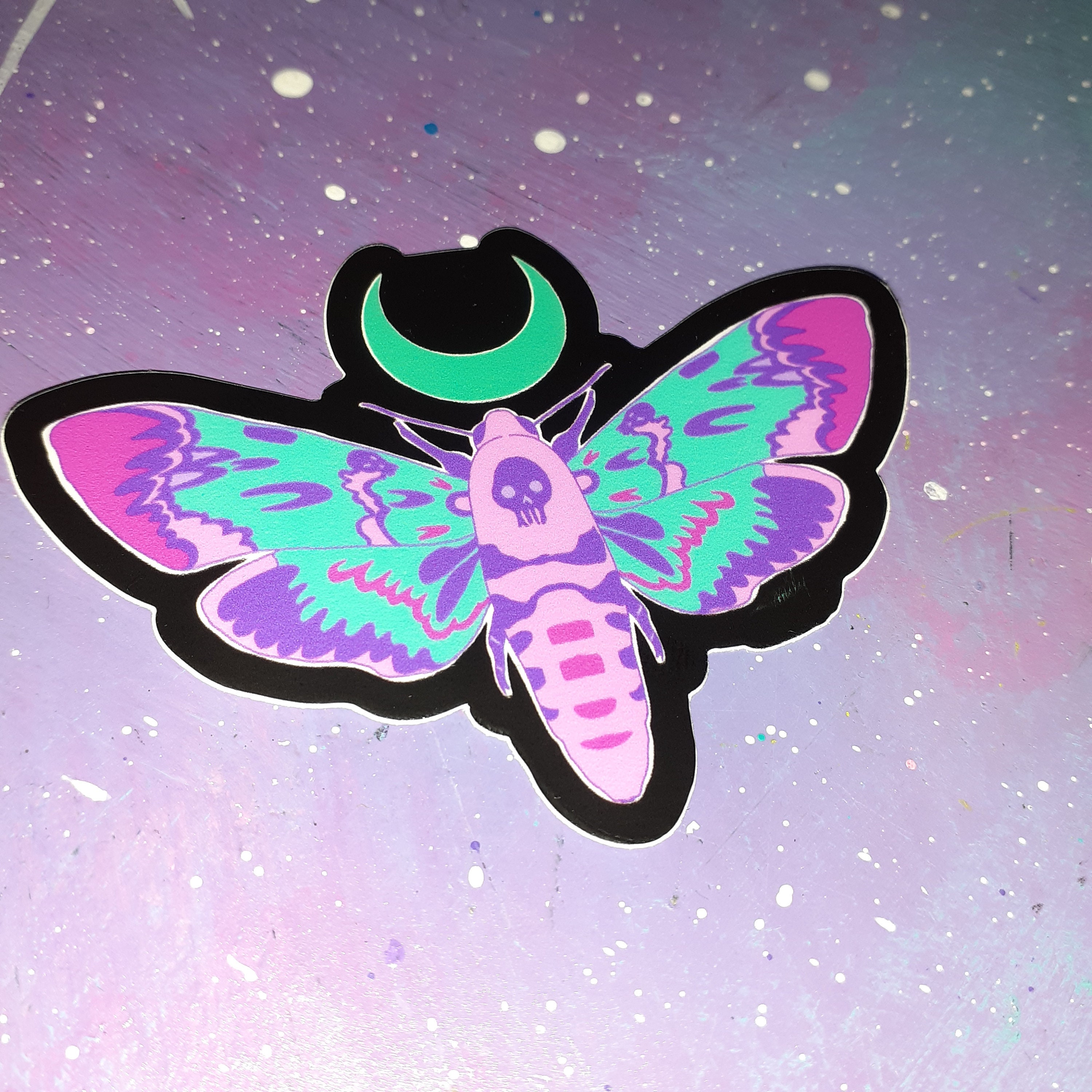 Death Moth sticker