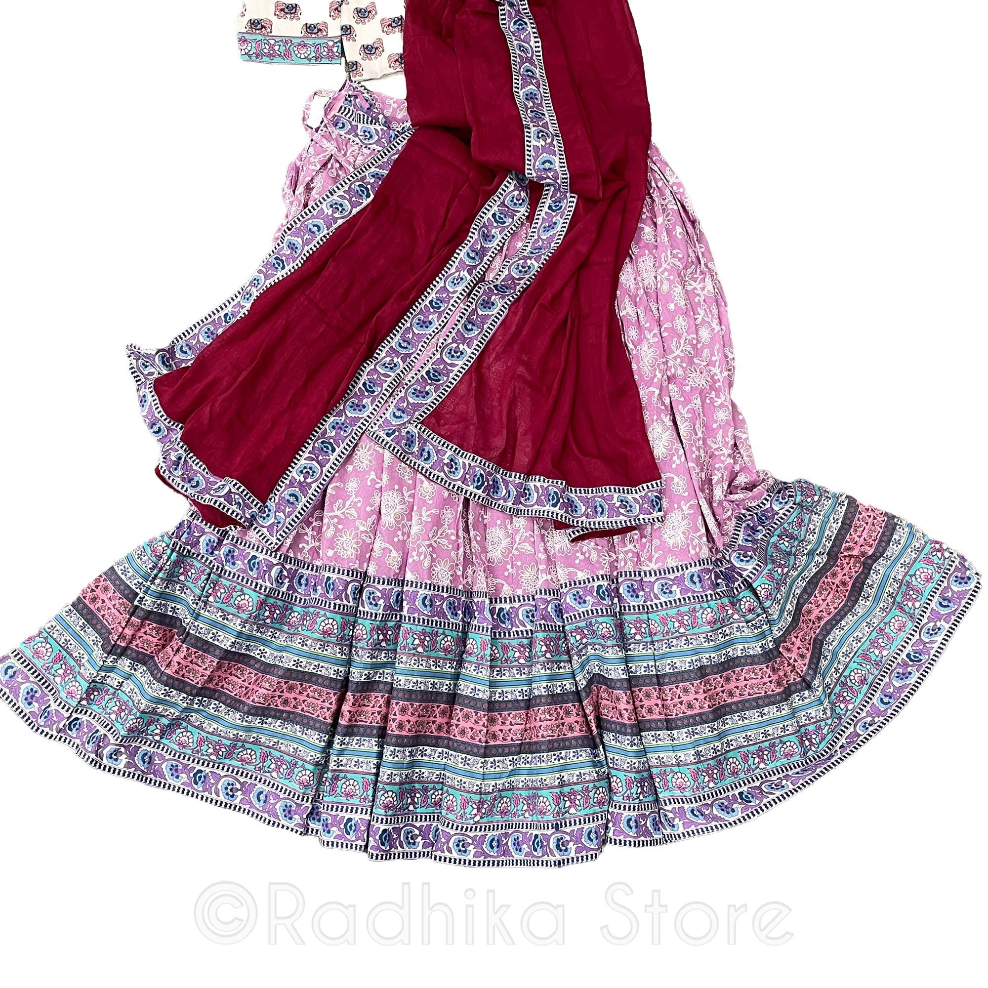Cotton gopi cheap skirts