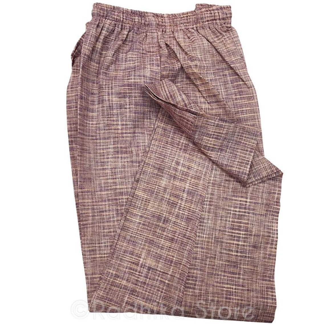 Natural Jute Yogi Pants Purple/peach S M L XL XXL 3XL Etsy