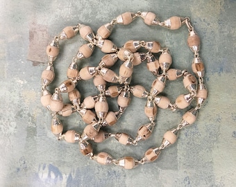 Collana Tulsi a maglie grandi in argento