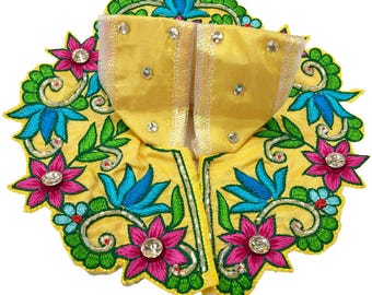 Banks Of The Yamuna - Laddu Gopal Outfit - 1" - 3" and 4" Inch Laddu Gopal Size
