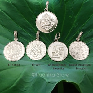 Narasimhadeva Protection - Silver Pendant