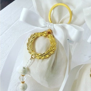 20 x Wedding favors , Greek Baptism, Bridal Shower favors, Keyring Favors ,Greek Wedding, Orthodox Wedding, Wedding bomboniere,  Key chain,