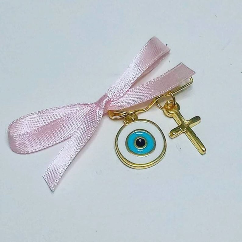 Martirika Pin Mati,Witness Bracelet Evil Eye Orthodox Baptism Greek Martyrika 5x Girl Witness Pins Greek Christening Martyrika