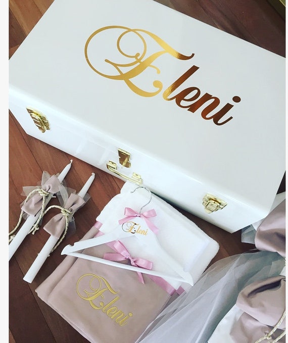 christening keepsake box