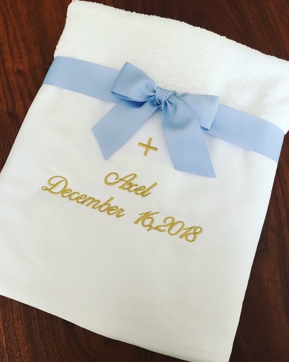 Buy Personalised Bath Towel Orthodox Baptism Set Greek Baptism